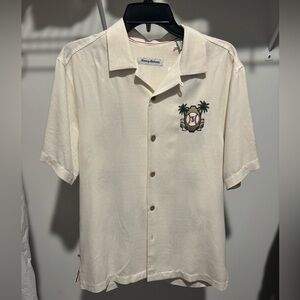 St. Louis Cardinals Tommy Bahama Pitcher's Paradiso Button-Up Camp Shirt  Size S